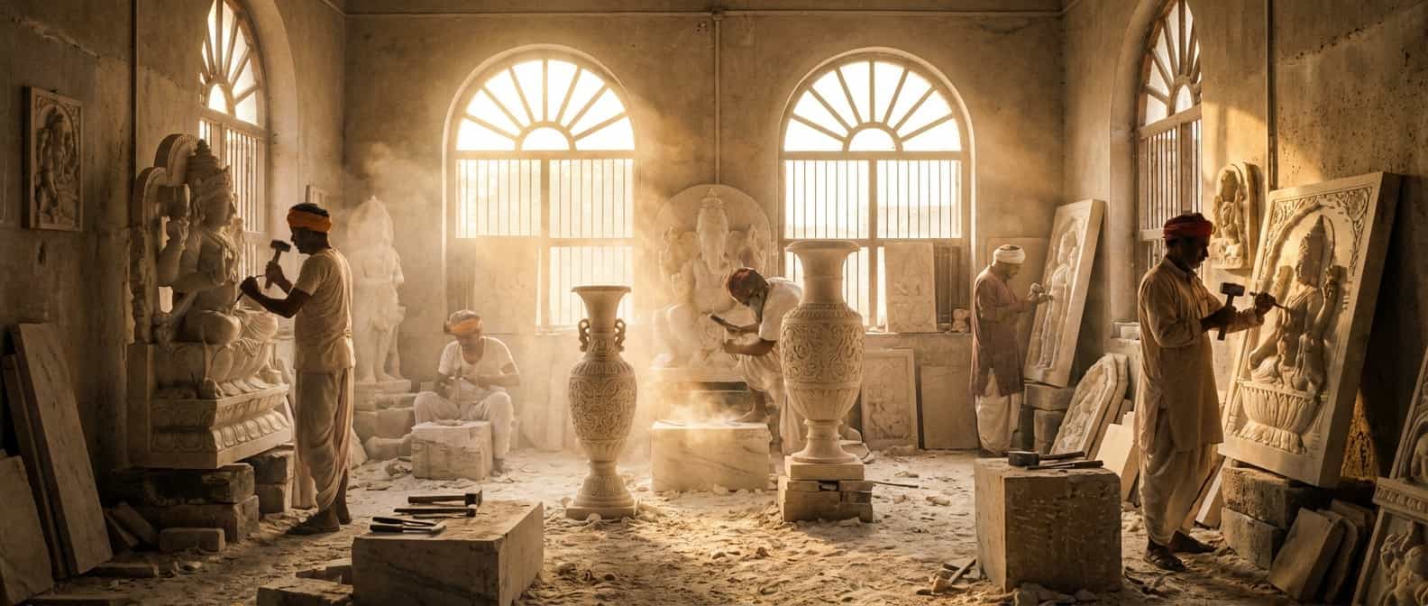 Handcrafted stone artistry