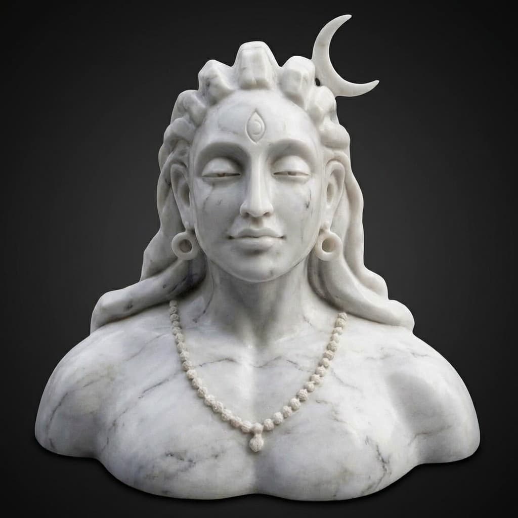 Artisan Handcrafted Adiyogi Lord Shiva Statue - hero-light