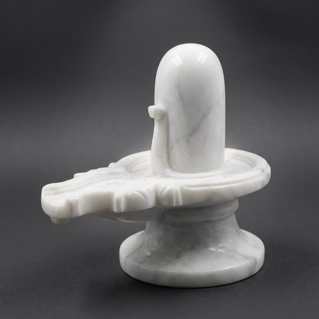 Divine Artisan Handcrafted Stone Shivling Sculpture - hero-light