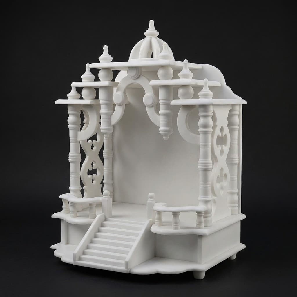 Exquisite Artisan-Crafted Stone Religious Mandir - hero-light